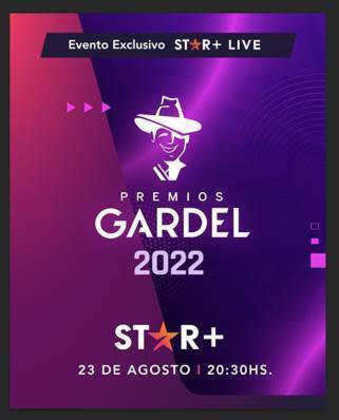 Premios Gardel 2022,CAPIF,Star+
